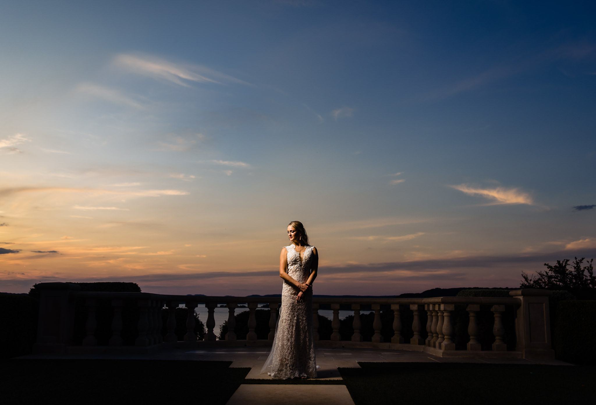 austin wedding photographer best bridal image sunset